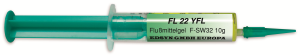 Flux gel, Injector