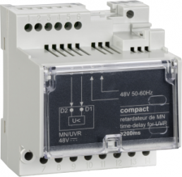 Time relay, 0.25 s, delayed switch-off, 48 VAC, LV429426