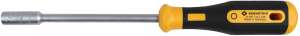 ESD Socket wrench, external hexagon, 7 mm, L 232 mm, 6-107