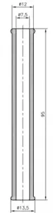 02530020010 SES-Sterling Kink Protection Sleeves
