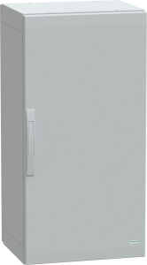 Control cabinet, (H x W x D) 1000 x 500 x 420 mm, IP65, polyester, light gray, NSYPLA1054G