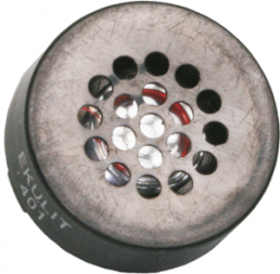 Miniature speaker, 8 Ω, 78 dB, 15 mA, 1.2 to 6.5 kHz, black