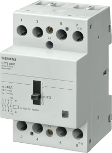 Installation contactor, 40 A, 4 Form A (N/O), coil 24 VAC, 5TT5840-8