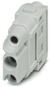 Socket contact insert, 3 pole, unequipped, crimp connection, 1414359