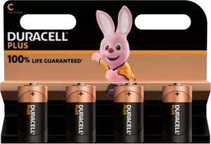 PLUS-C K4 Duracell Round Cells, 9V Blocks