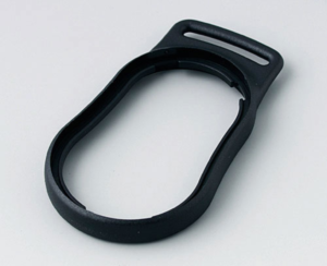 Intermediate ring DS 6,6 mm, black, ABS, B9002309