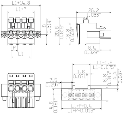 1980800000 Weidmüller PCB Connection Systems Image 3
