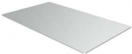 Aluminum label, (L x W) 58 x 34.8 mm, silver, 1 pcs