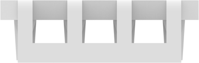 643077-4 AMP Accessories for PCB Connectors, Connector Systems Image 5