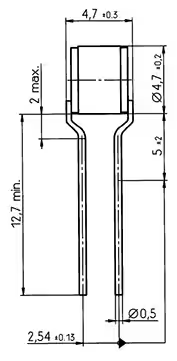 B88069X4180B502 TDK (EPCOS) Gas Discharge Tubes Image 2