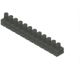 Connection clamp, 12 pole, 1.5-4.0 mm², clamping points: 1, black, screw connection