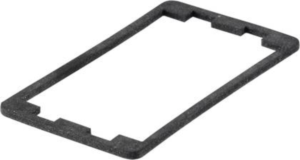 Seal, (L x W) 49.8 x 24.9 mm, black, for mounting frame, 343.171.021