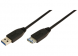 USB 3.0 Extension cable, USB plug type A to USB jack type A, 1 m, black