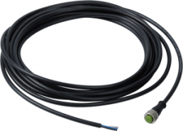 Sensor actuator cable, M12-cable socket, straight to open end, 5 pole, 5 m, black, 960 693 05