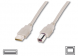 USB 2.0 Adapter cable, USB plug type A to USB plug type B, 5 m, beige