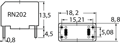 RN202-0.3-02 Schaffner Fixed Inductors Image 2