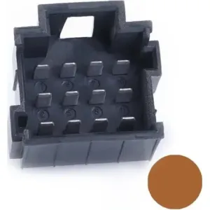 PFT-JPT-12POL-3X4-BROWN ESKA Erich Schweizer DIN PCB Connectors