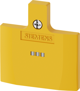 Position switch, cuboid, wide, (L x W x H) 53 x 50 x 6 mm, yellow, for series 3SE52, 3SE5240-3AA00-1AG0