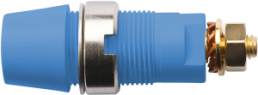 4 mm socket, screw connection, mounting Ø 12.2 mm, CAT III, blue, SAB 6922 AU / BL