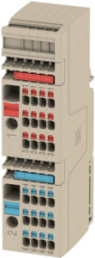 Potential distribution block, push-in connection, 0.5-6.0 mm², 41 A, 6 kV, dark beige, 2506090000