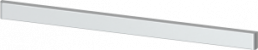 SIVACON, trim strip, W: 900 mm, under the door, light gray