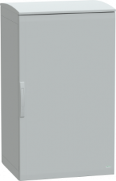 Control cabinet, (H x W x D) 1250 x 750 x 620 mm, IP44, polyester, light gray, NSYPLAT1276G