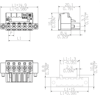 1955750000 Weidmüller PCB Connection Systems Image 3