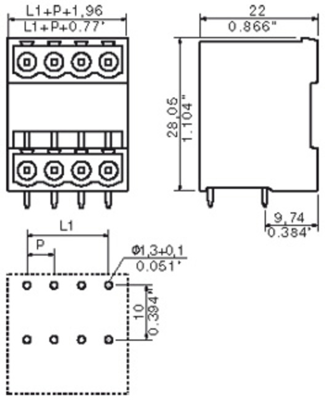 1614370000 Weidmüller PCB Connection Systems Image 3
