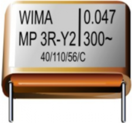 MP film capacitor, 1 nF, ±20 %, 1.25 kV (DC), MP, 15 mm, MPRY2W1100FC00MSSD
