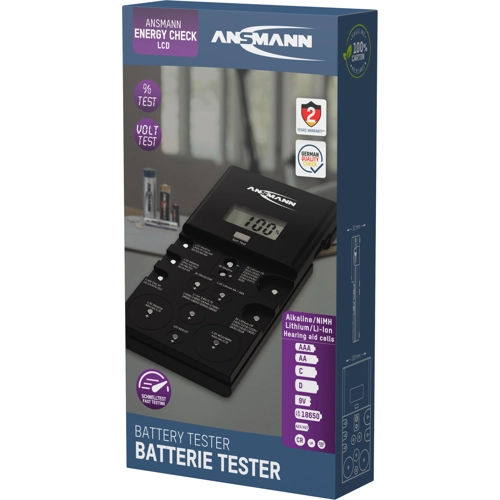 ENERGY CHECK LCD Ansmann Battery Testers Image 3