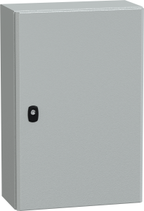 Door, (H x W x D) 600 x 400 x 200 mm, IP66, steel, light gray, NSYS3D6420