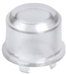 Cap, round, Ø 11 mm, (H) 7.5 mm, transparent, for short-stroke pushbutton Multimec 5G, 1DS11