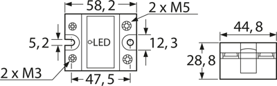 RM1A48D50 Carlo Gavazzi Solid State Relays Image 2