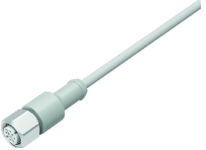 Sensor actuator cable, M12-cable socket, straight to open end, 12 pole, 2 m, PVC, gray, 1.5 A, 77 3730 0000 20912-0200
