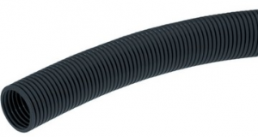Corrugated hose, inside Ø 11.1 mm, outside Ø 16 mm, polyamide, black
