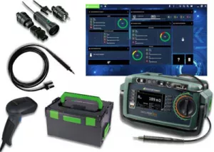 COMFORTPAKET SECUTEST PRO IQ Gossen Metrawatt VDE testers, Installation testers, Insulation testers