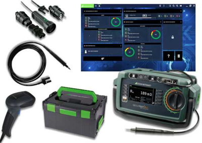 COMFORTPAKET SECUTEST PRO IQ Gossen Metrawatt VDE testers, Installation testers, Insulation testers