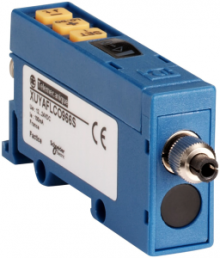 Photo-electric sensor - XUY - ampli for fibre - illumination - 12..24VDC - M8