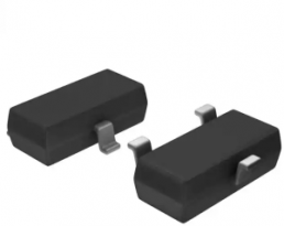 Diodes N channel MOSFET, 100 V, 700 mA, TO-236, ZXMN10A07FTA