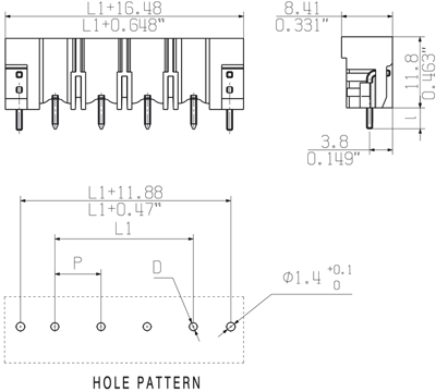1141250000 Weidmüller PCB Connection Systems Image 3