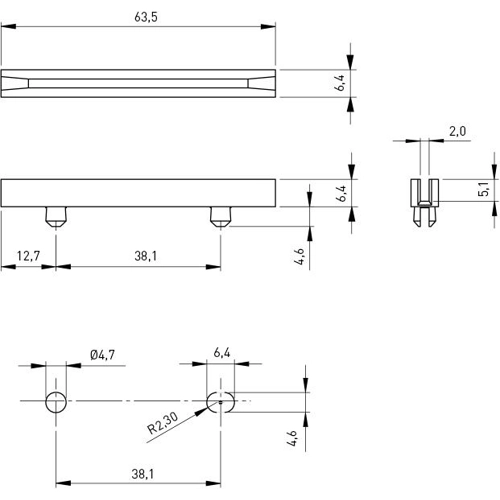 075.53.125 Ettinger PCB Fasteners Image 2