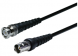 Coaxial Cable, BNC plug (straight) to BNC jack (straight), 50 Ω, RG-58C/U, grommet black, 5 m