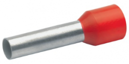 Insulated Wire end ferrule, 10 mm², 22 mm/12 mm long, DIN 46228/4, red, 47612