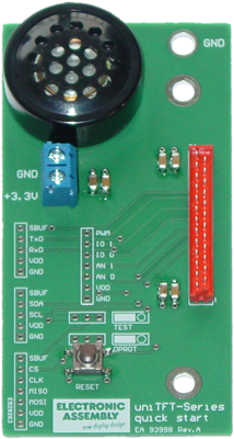 EA QUICKUNITFT070C DISPLAY VISIONS TFT Displays Image 4
