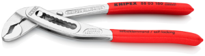 KNIPEX Alligator® Water Pump Pliers with non-slip plastic coating 180 mm