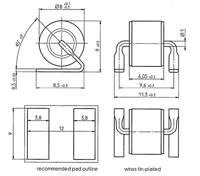 B88069X1520T352 TDK (EPCOS) Gas Discharge Tubes Image 2