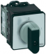 Cam switch, Rotary actuator, 2 pole, 16 A, (L x W x H) 61 x 40 x 42 mm, Front mounting, NB02AX80