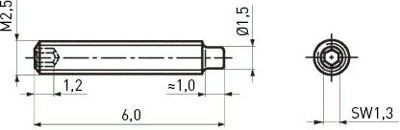 001.10.222 Ettinger Screws, Threaded Rods Image 2