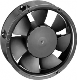 DC axial fan, 24 V, 172 x 172 x 51 mm, 410 m³/h, 55 dB, ball bearing, ebm-papst, 6224 N