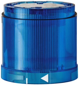 Permanent light element, Ø 70 mm, blue, 12-230 V AC/DC, BA15d, IP54